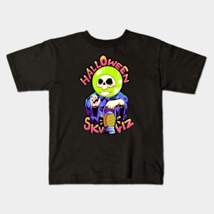 Halloween skuliz Kids T-Shirt